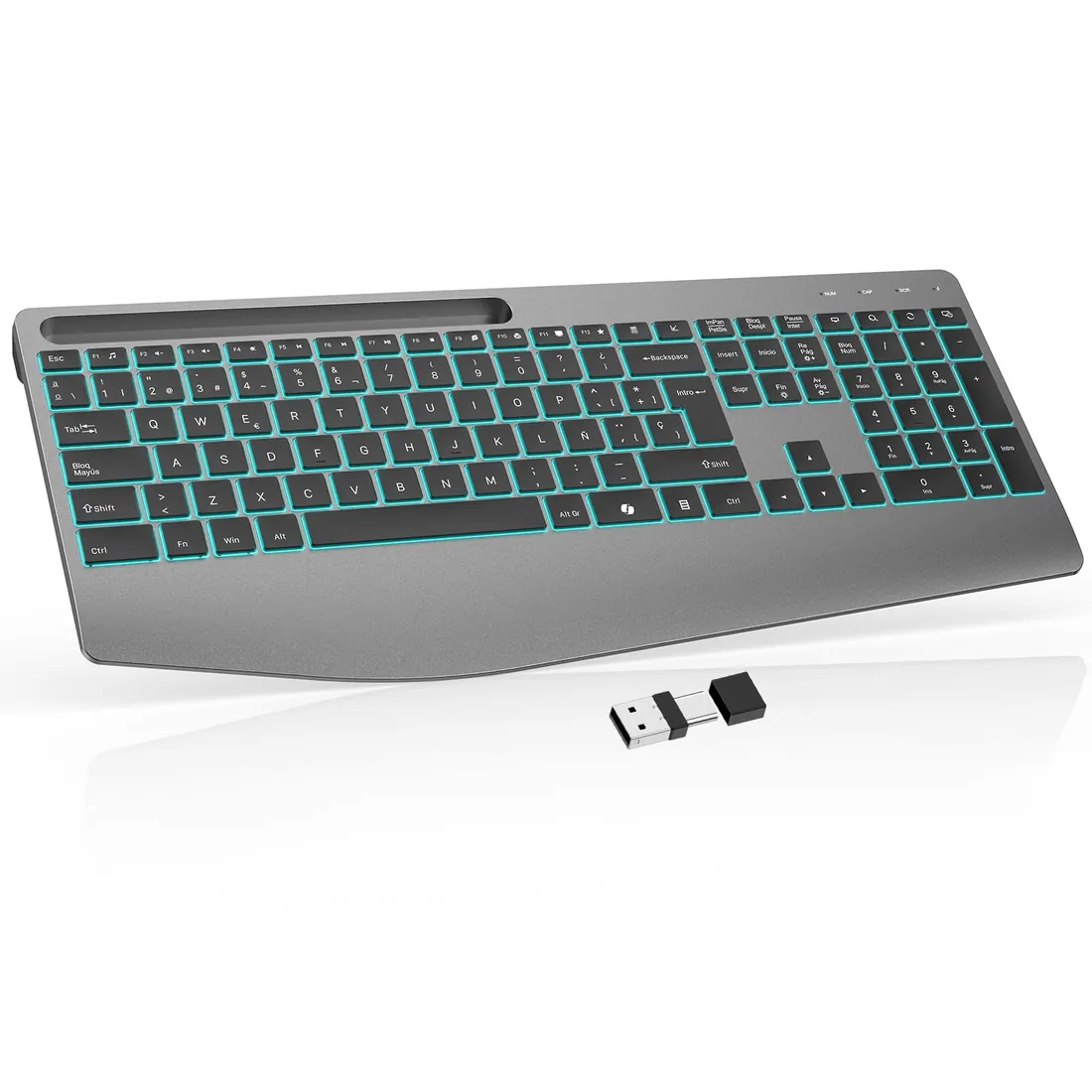 OMOTON teclado ergonómico inalámbrico